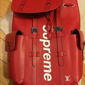LV Supreme Back Pack